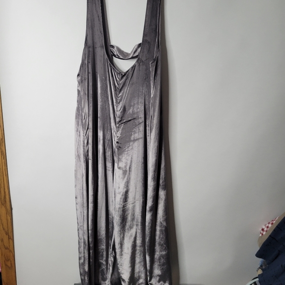 Maeve Anthropologie Velvet Wide Leg Jumpsuit M - Picture 4 of 5
